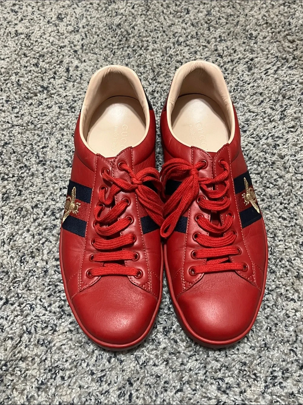 Gucci Ace Embroidered 'Red Bee' Sneaker